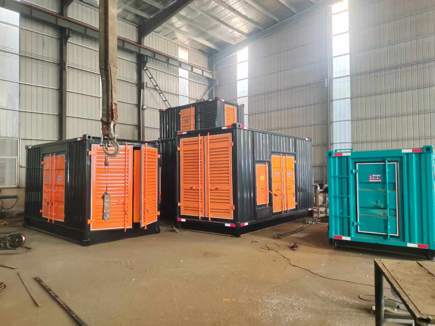 立山500kw柴油发电机组可以带动多少功率设备？